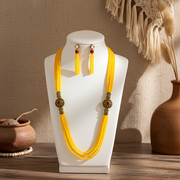 Antique Crystal Necklace Earring Set